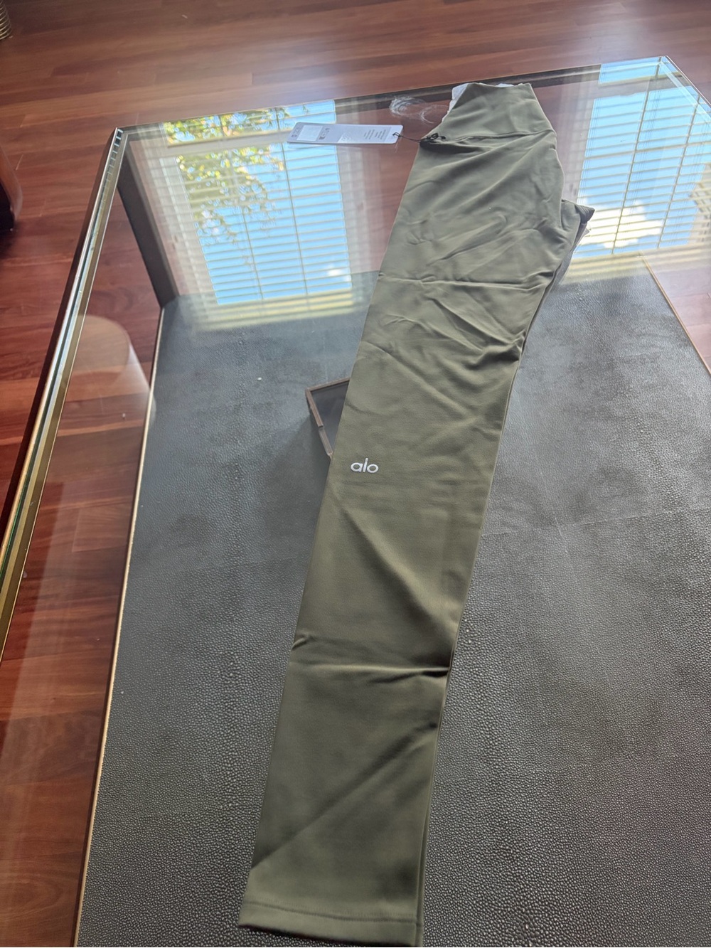 NWT Alo Olive Green Softsculpt Leggings XS